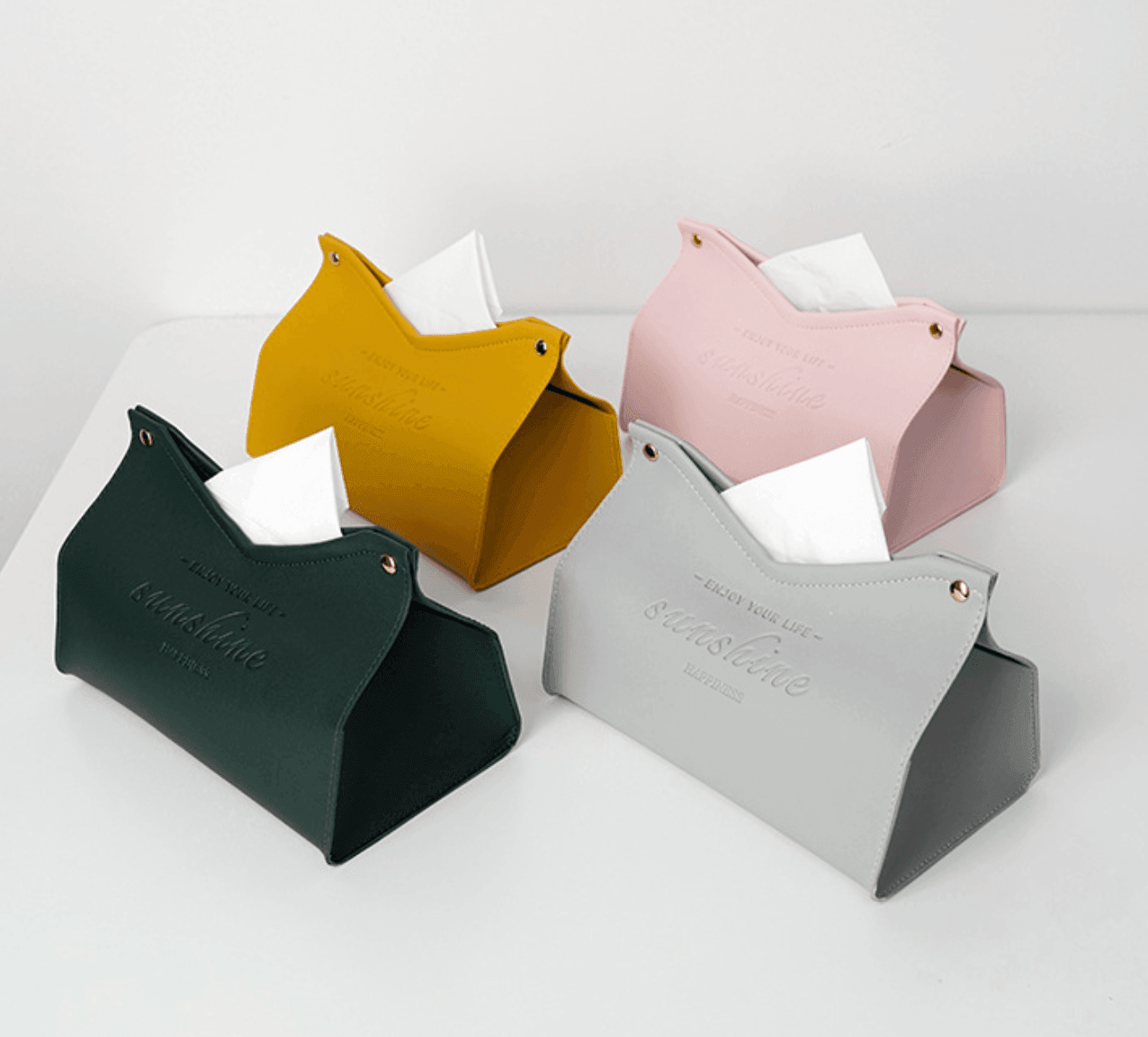 Taylorson Tissue Box Holder | Tissue Container | Tissue Cover Organiser - Taylorson