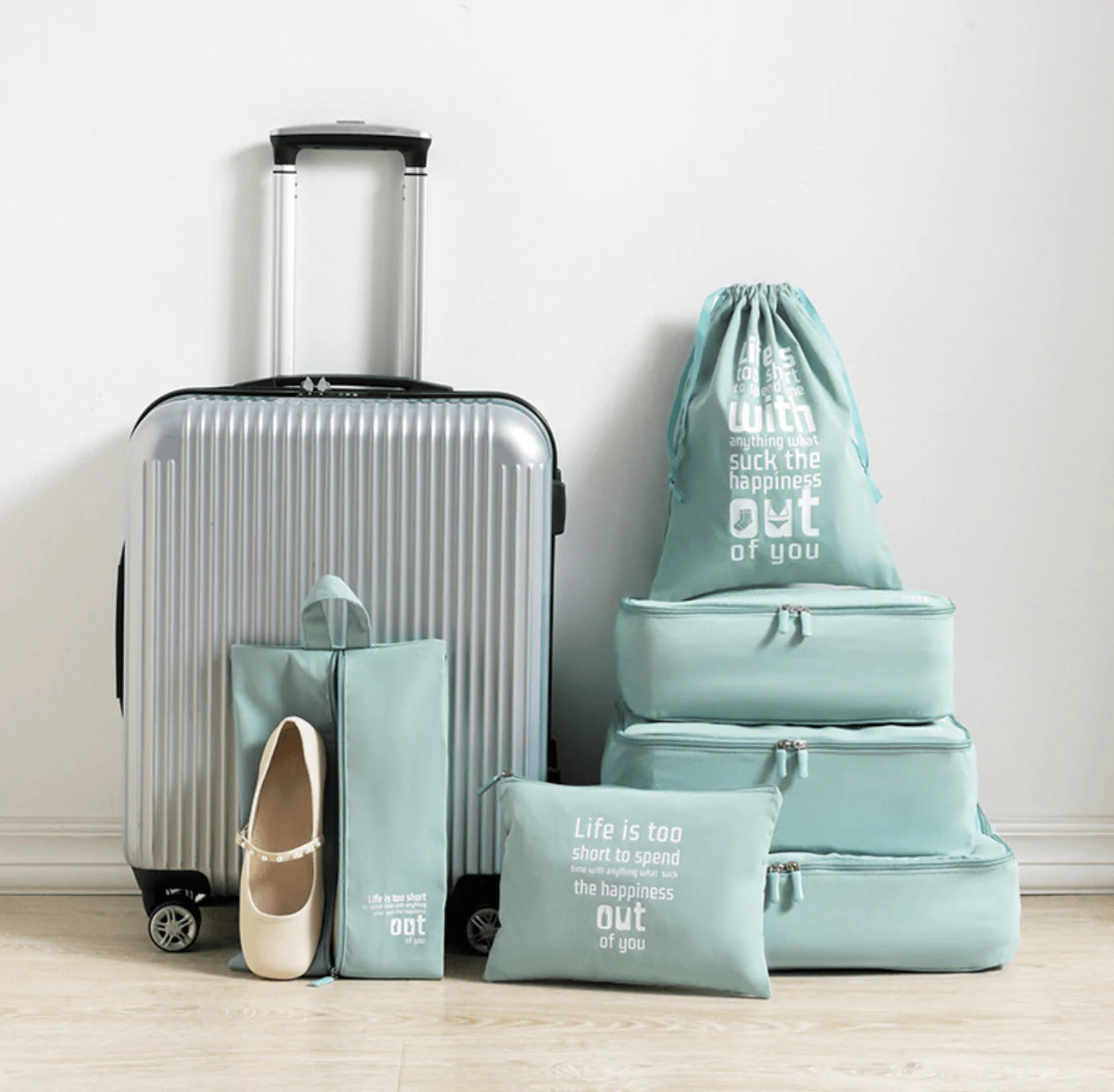 Travel Packing Cube & Pouch | Travel Organizer - 6pcs - Taylorson