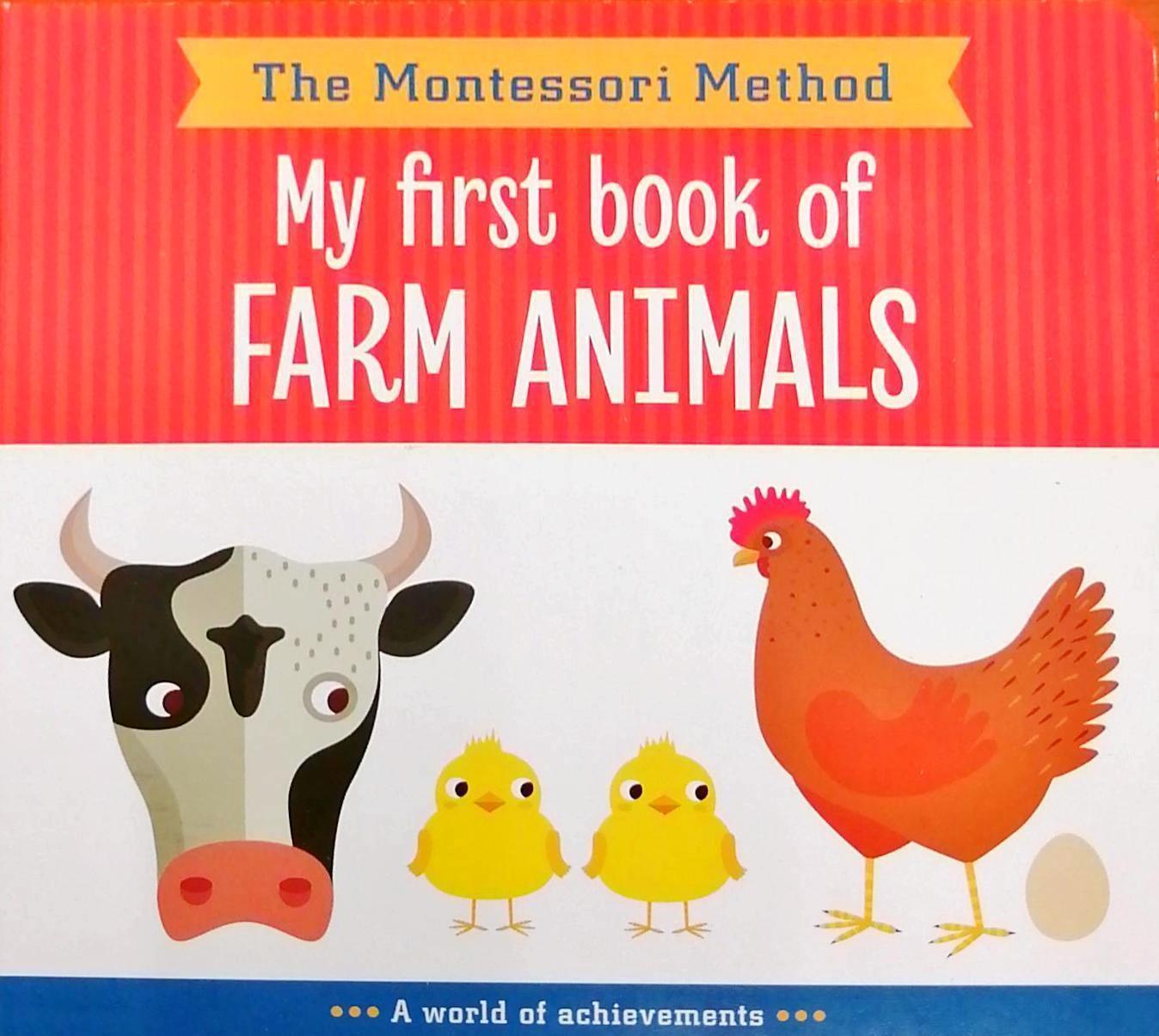 The Montessori Method: My First Book of Farm Animals - Taylorson