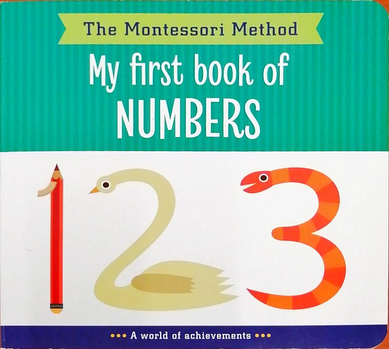 The Montessori Method: My First Book of Numbers - Taylorson