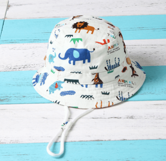 Wild Animals Design Kids Sun Hat | Bucket hat (2-4 years) - Taylorson