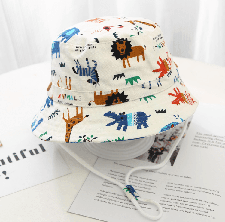 Wild Animals Design Kids Sun Hat | Bucket hat (2-4 years) - Taylorson