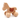 Wooden Horse Car - Montessori Toy (8cm x 9cm) - Taylorson