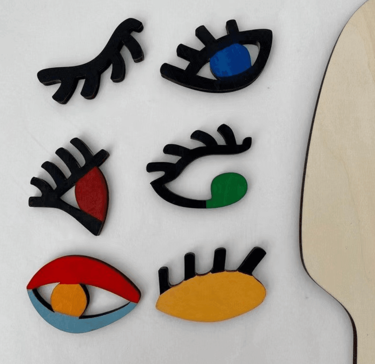 Wooden Montessori Face Puzzles - Create Art like Pablo Picasso (26pcs) - Taylorson