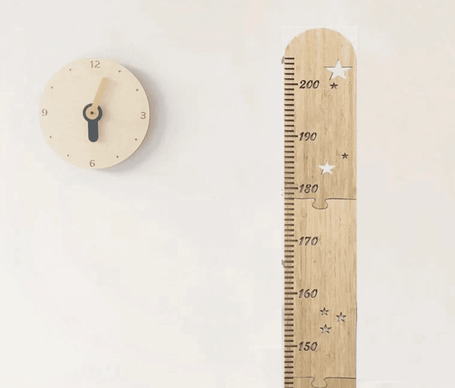 Ruler Wall Growth Chart Children Height Measuring Tape Kids Growth