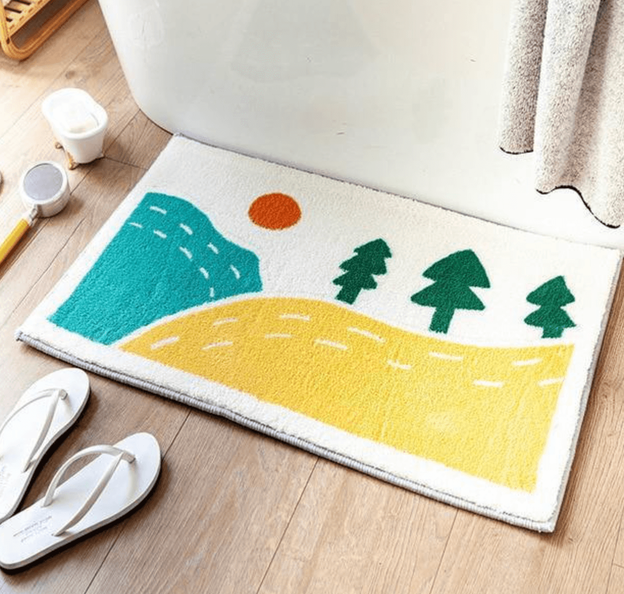 Woodland Kids Room Rug | Floor Mat 50x80cm - Taylorson